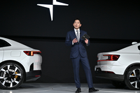 [포토] 폴스타3,5 소개하는 함종성 대표