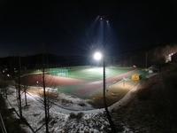 춘천송암스포츠타운 보조경기장, 야간 조명 상시 운영으로 시민 이용 확대