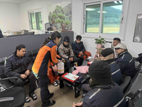 [강원소방]홍천, 외국인 근로자 대상 소방안전교육