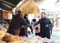 김성제“전통시장 민생 경제 버팀목 지원 아끼지 않겠다”