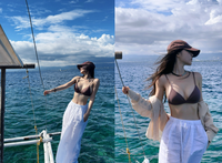 이솔이, ♥박성광도 놀랄 선명한 11자 복근 “다이어트는 체질 싸움” [★SNS]