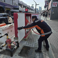 [강원소방]강릉, 전통시장 화재예방 훈련 및 캠페인