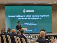 한국마사회, 국제경마심판회의서 AI 심판기술 공개…경마 공정성 새 기준 제시