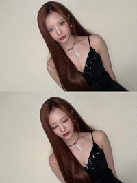 빌리 문수아, 블랙 드레스 입고 뽐낸 성숙미