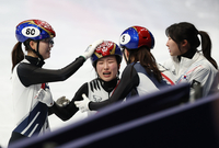 환상 추월! ‘막내 에이스’ 김길리 “솔직히 기억 안 나, 앞만 보고 달렸다…언니들에게 고맙다” [2026 밀라노]