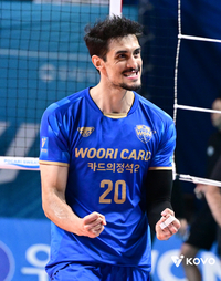 우리카드 아라우조-GS칼텍스 실바, V리그 남녀부 5라운드 MVP 선정