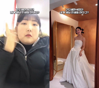 ‘고도비만 탈출’ 故 최진실 딸 최준희, 결혼 앞두고 눈부신 웨딩드레스 자태 공개