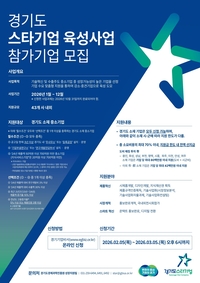 경과원, 스타기업 43개사 모집…기업당 최대 8000만원 지원