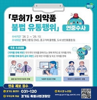 경기도, 스테로이드 등 무허가 의약품 불법유통 수사