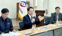김영록 지사, 한국노총 광주지역본부서 노동계 의견 청취