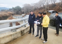 김병성 해남부군수, 해빙기 대비 안전점검 실시...현장 중심 선제 대응