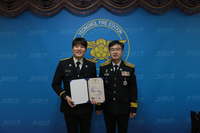 [강원소방]영월, 시·도 교류 인사에 따른 전입자 신고식