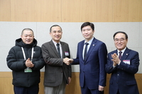 김진태 지사, 유승민 대한체육회장에 2030년 전국체전 유치 의지 밝혀