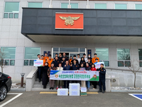 [강원소방]속초양양축산농협 강원한우양양주부회, 양양소방서에 격려 간식 전달