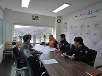 [강원소방]횡성, 장애인 거주시설 ‘아름다운 요양원’ 관서장 화재예방 현장지도