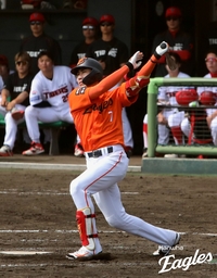 한화, KIA에 5-0 완승 연습경기 ‘3연승’…‘리드오프’ 심우준 2타점·새 외인 듀오 6이닝 무실점 합작 [SS오키나와in]