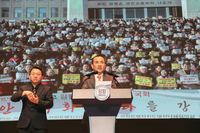 김진태 지사 “강원특별법 촉구 시위는 자결의 선언, 개정안 통과는 우리 시대의 독립선언”