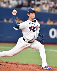 [포토]고영표, 한신과의 연습경기 등판