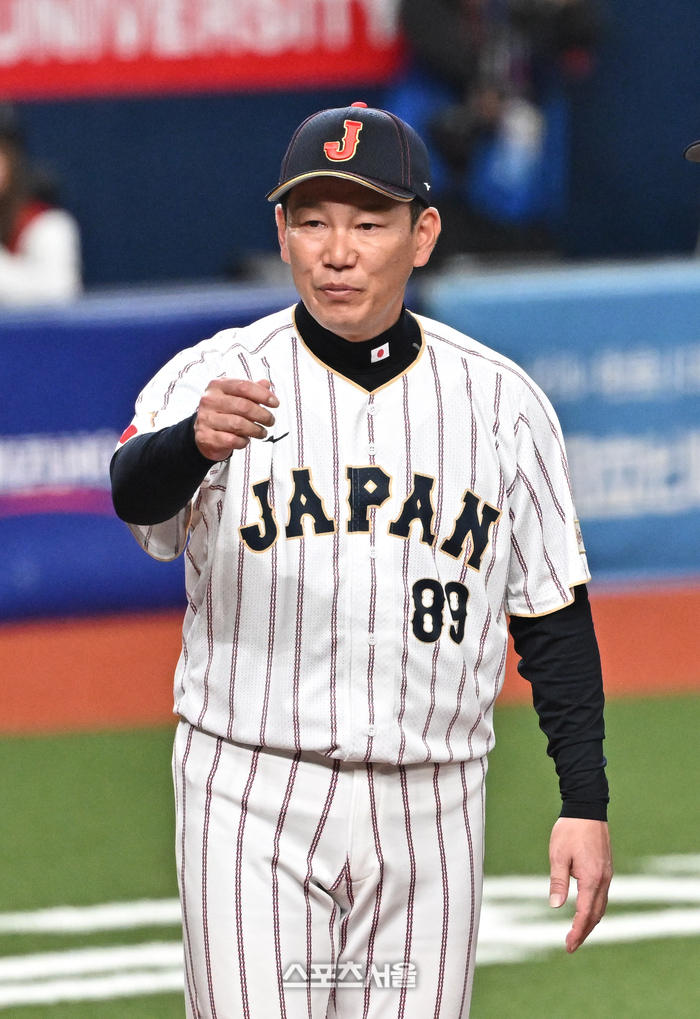 [포토]일본 야구대표팀 이끄는 이바타 히로카즈 감독