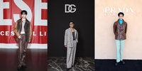 에이티즈, 밀라노 패션위크 뜨겁게 달궜다
