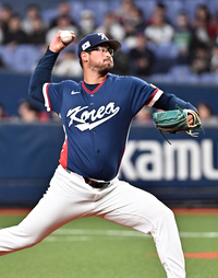 [포토]대표팀 선발 데인 더닝의 역투