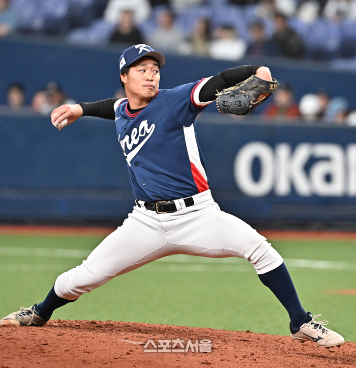 [포토]한국 대표팀에 투수 고바야시?