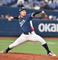 [포토]한국 대표팀에 투수 고바야시?