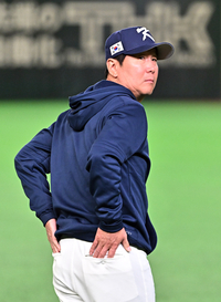 [포토]8년 만의 본선행 노리는 야구대표팀의 류지현 감독