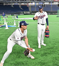 [포토]WBC 한국 대표팀의 위트컴과 더닝