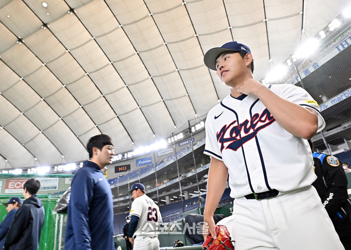 [포토]체코전 선발로 낙점된 소형준
