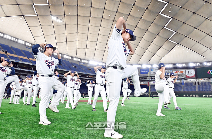 [포토]WBC 야구대표팀, 체코전 승리를 향해!