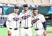 [포토]WBC 한국 대표팀의 위트컴-더닝-존스