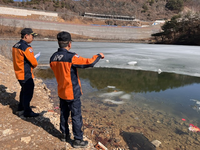 [강원소방]춘천, 해빙기 안전사고·산불 취약지역 관서장 현장점검