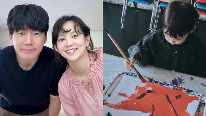 ‘♥김무열’ 윤승아, 4살 아들 공개…“빨강 좋아하는 아이”