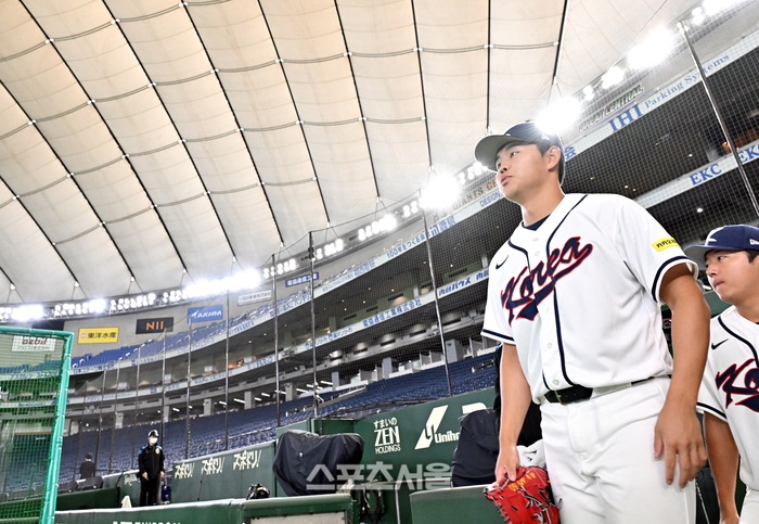 [포토]도쿄돔 입성하는 소형준