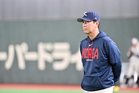 [포토]도쿄돔 입성한 류지현 감독