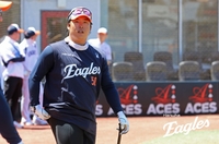 “타격감? 진짜 좋습니다”…‘100억 사나이’ 강백호의 근거 있는 자신감 [SS오키나와in]