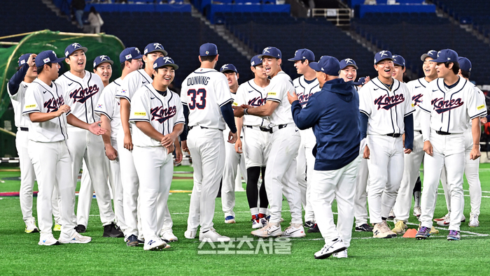 [포토]WBC 야구대표팀, 훈련 시작!