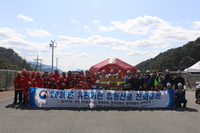 [강원소방]평창 의용소방대, 주진변전소서 산불진화 합동훈련