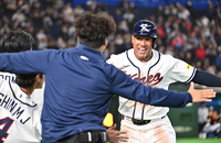 [포토]WBC 대표팀 저마이 존스, 솔로 홈런의 기쁨을!