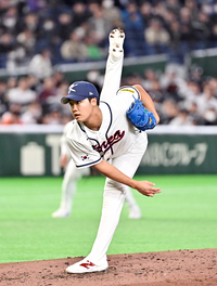 [포토]체코전 등판한 정우주