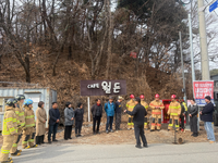 [강원소방]춘천, 산림인접지역 ‘예비주수의날’ 운영 및 비상소화장치 교육