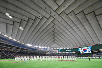 [포토]WBC 야구대표팀, 태극기를 향해!