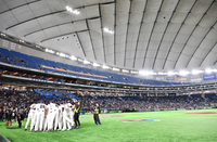 [포토]체코전 결의 다지는 야구대표팀