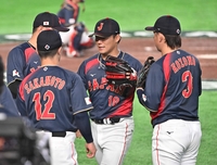 [포토]일본 야마모토, 대만전 3회말 강판