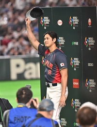 [포토]오타니 쇼헤이, 대만전 만루 홈런 포함 5타점 맹활약