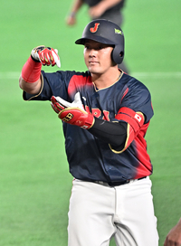 [포토]안타 친 일본 대표팀 마키