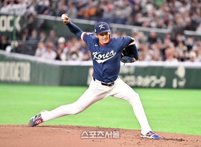 [포토]한일전 선발 등판한 고영표