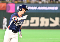 [포토]2점 홈런 김혜성, 동점 성공!