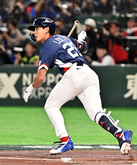 [포토]이정후의 선제 적시타